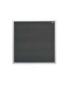Tuinscherm antraciet schutting composiet 180x180cm