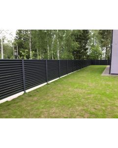 Aluminium schutting Pals 180x180cm