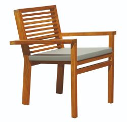 Muebles de jardin silla madera dura