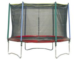 Trampoline met vangnet