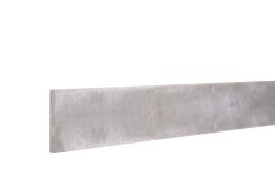 Placa hormigón para vallas gris 184x22x3,4cm