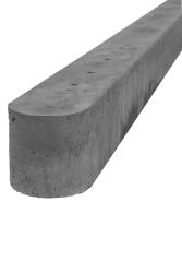 Poteau beton pour clôture gris 10x10x270cm