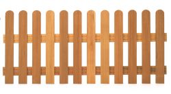 Picket fence hardwood 60x180cm