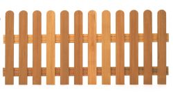 Clôture bois tropical 60x180cm
