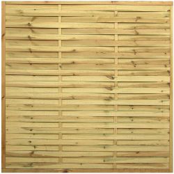 Wooden fence panel economy 180x180cm