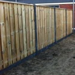 Wooden concrete Fencing 200x190cm