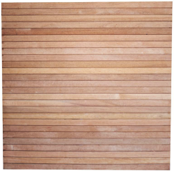 Vallas de madera tropical 180x180cm (26lamas)