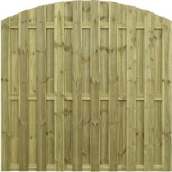Wooden fence panel multi 180x180cm