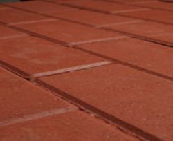 Brick pavers red half 10,5x10,5x8cm (m2)