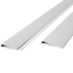 Sichtschutzmatte PVC Profil weiss 200cm