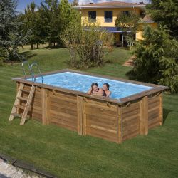 Piscina madera 420x222x114cm