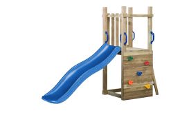 Wooden playground set swingset Imca 70x160x175cm