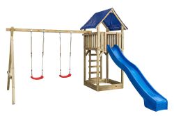 Wooden playground set John 421x350x297cm 