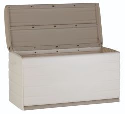 Kussenbox opbergbox grijs 120x61x53cm