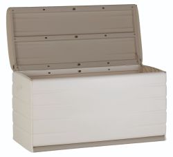 Garden Storage Box grey 120x61x53cm