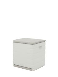 Garden Storage Box grey 60x61x53cm