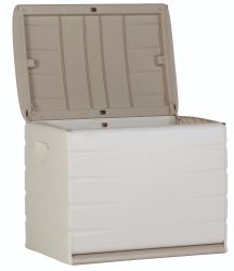 Opbergbox kussenbox grijs 80x61x53cm