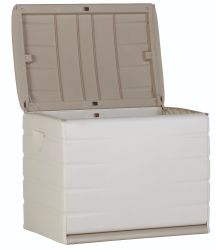 Kissenbox grau 80x61x53cm