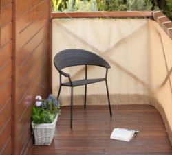 Balcony screen shade netting bamboo