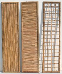 Bamboo fence panel Tuepan 180x45cm