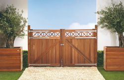 Gate Gardengate Trellis Bangkirai 300x180cm