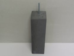 Concrete base high model with facet 170x170mm