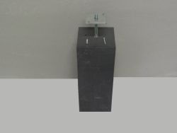 Concrete base high model 140x140mm