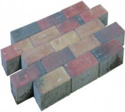 Brick pavers variegated 20x6,7x7cm (m2)
