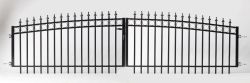 Gate railing de Luxe 60/72x338cm