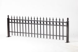 Fence railing de Luxe 60x190cm