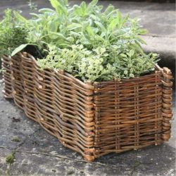 Planter vegetable garden box 100x35x35cm