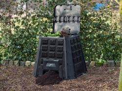 Compostsilo compostbak 400 liter 80x88,5x88,5cm