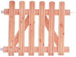 Picket fence gate Douglas 80x100cm