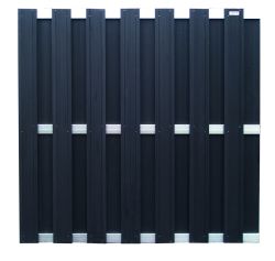 Cloture composite anthracite 180x180cm