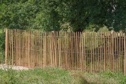 Chestnut fencing rolls Robinia 1,00x10m  (8/9cm)