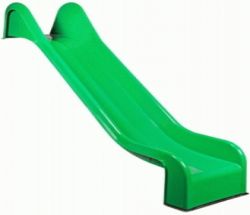 Tobogan poliester 250cm verde para juego exterior