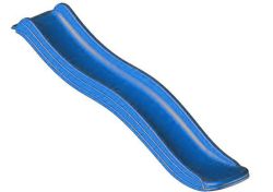 Toboggan bleu balançoire portique 175cm