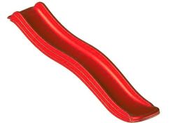 Glijbaan rood 175cm voor houten speeltoestellen