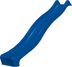 Wave slide swing set blue 300cm