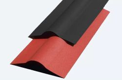 Bargeboards bitumen red 90cm