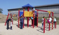 Speeltoren speeltoestel voor openbare speelplaatsen Lina