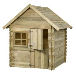 Casita infantil madera con suelo 120x120x160cm