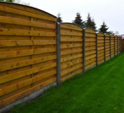 Wooden concrete Fencing 220x197cm 