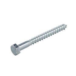 Tirafondo tornillo hexagonal,galvanizado 6x35mm DIN 571