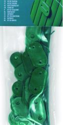 Tie-wraps grün