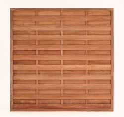 Wooden fence hardwood 180x180cm