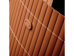 Sichtschutzmatten PVC Sichtschutz kunststoff braun 2x3m