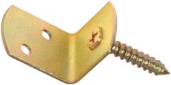 L-bracket fencefix yellow galvanized