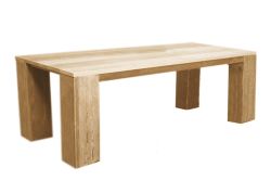 Steigerhouten tafel