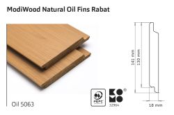Tablas de madera modificados thermal 420cm
